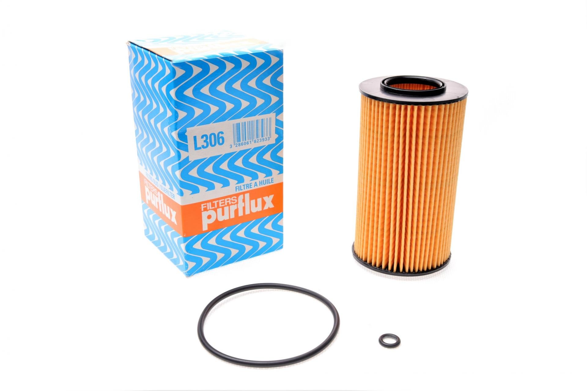 Фильтр масляный PURFLUX для Opel Omega B/Vectra B/Astra G 2,0/2,2DTI- (L306)