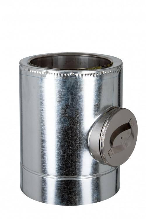 Ревизия ЛІРА ЛТД AiSi 304 1 мм термо нержавеющая сталь в оцинковке d 230/300 мм (L004742)