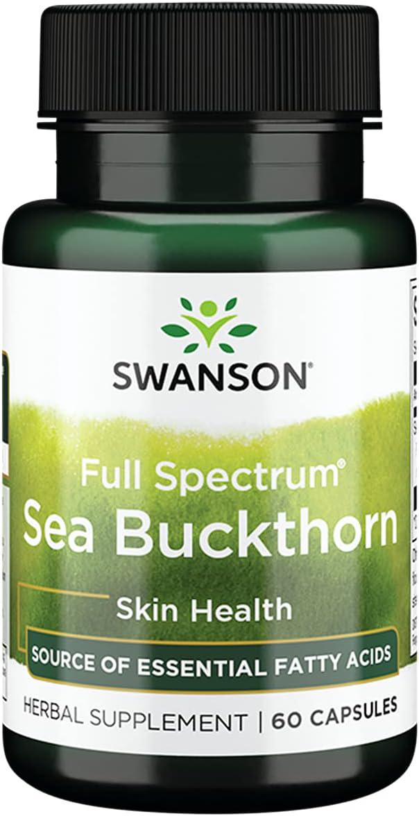 Облепиха Swanson Full Spectrum Sea Buckthorn 60 capsules