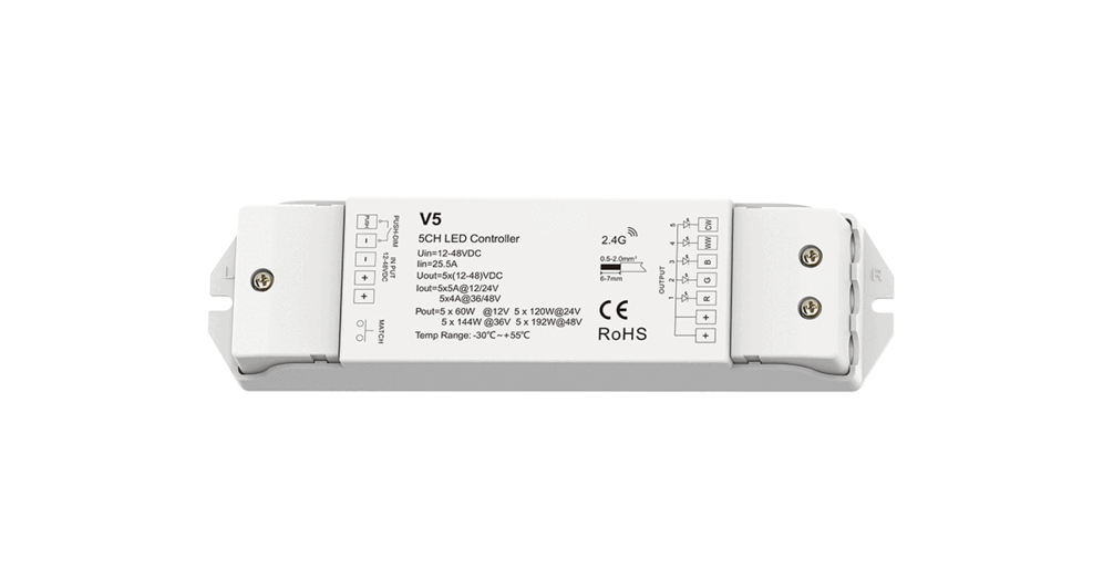 Контролер-приймач LED LEDUA V5 (16745) Контролер-приймач LED LEDUA V5 (16745)