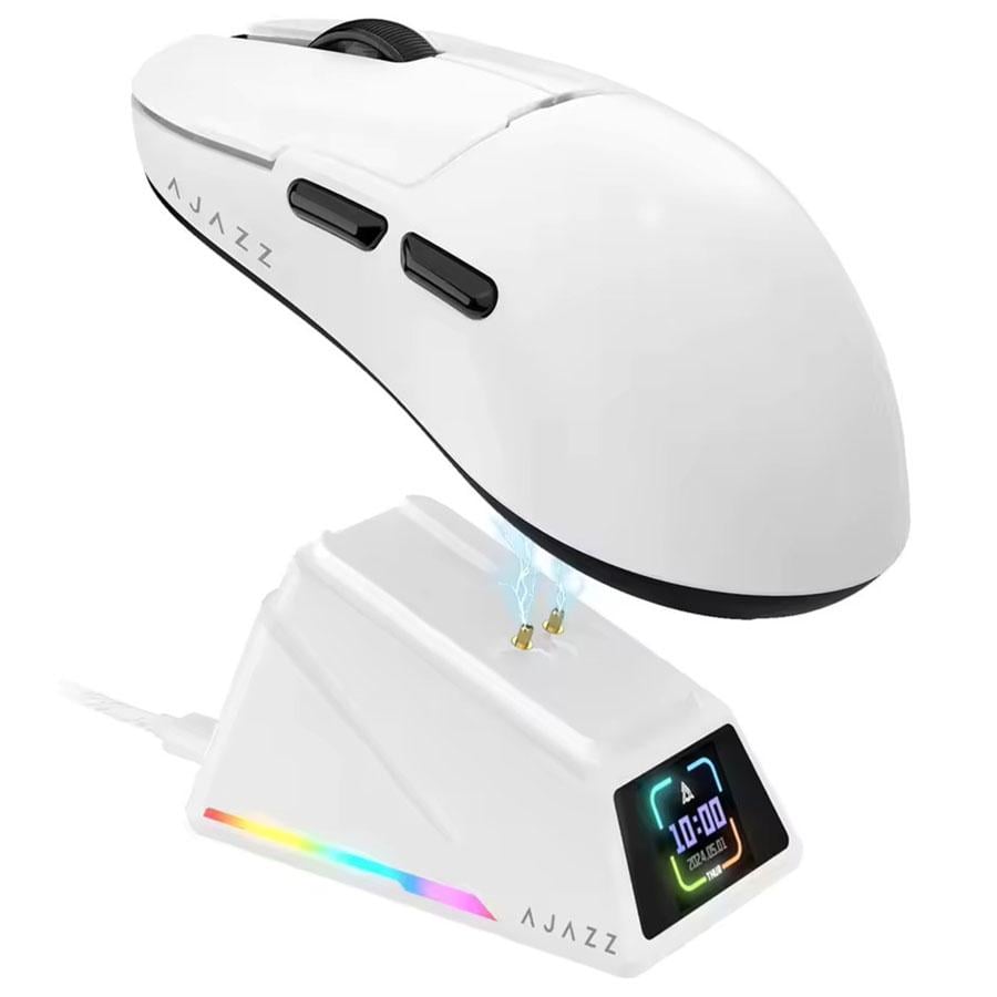 Мышка Ajazz Apex с док-станцией Белый (AJ159)