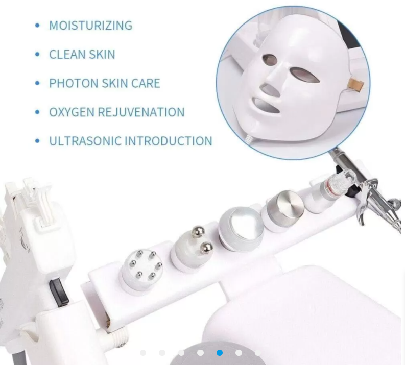 Комбайн косметологический гидродермабразии и лифтинга Buy Beauty SPA600 HW beauty equipment 8в1 (00722) - фото 6