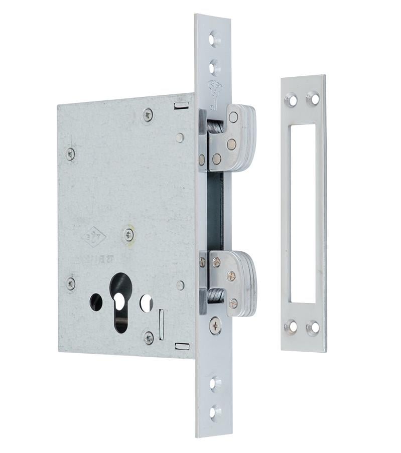 Замок врезной цилиндровый Mul-T-Lock 1-WAY DIN 352K с крючкообразным ригелем (1705781695)