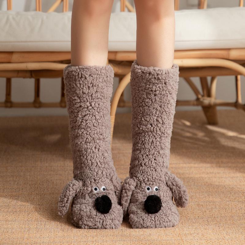 Носки Fluffy Hug Brown (id_1697)