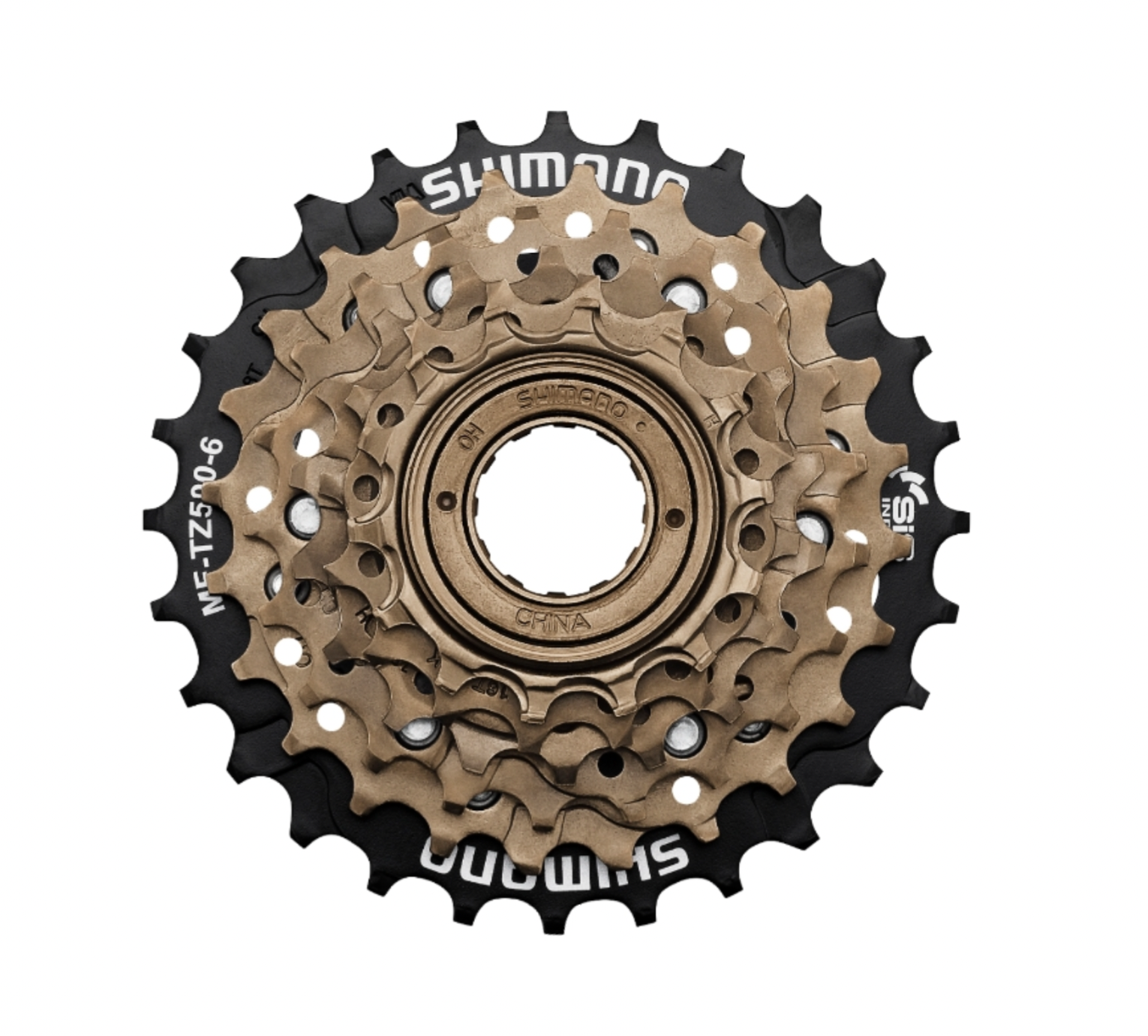 Свободнобег 6 звезд Shimano TOURNEY MF-TZ500-6 Freewheel 14-28Т