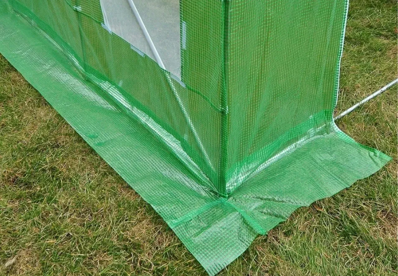 Теплиця садова Kontrast з вікнами з армованою плівкою 6 м2 Зелений (P00212) - фото 5