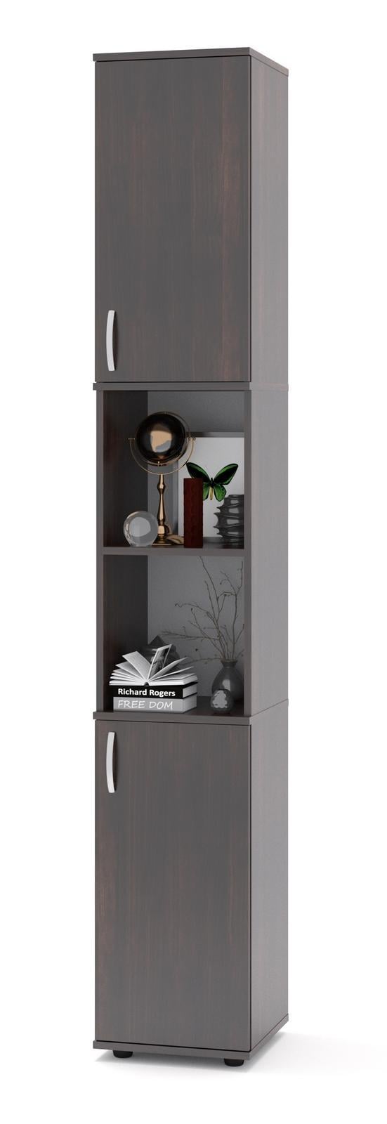 Система хранения XShelf-32 с дверцей из ламинированного ДСП 2158x342x372 мм Венге