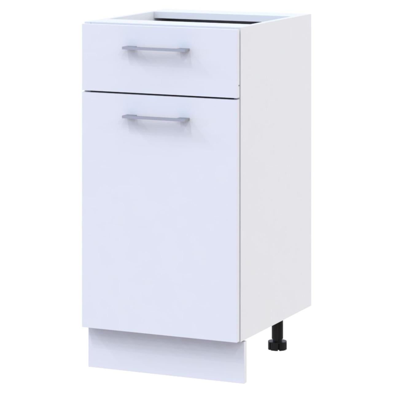 Кухонный модуль нижний Doros Лея НЯ82_40 40х46,6х82 см Белый/Дуб Сонома (DRS-011366)