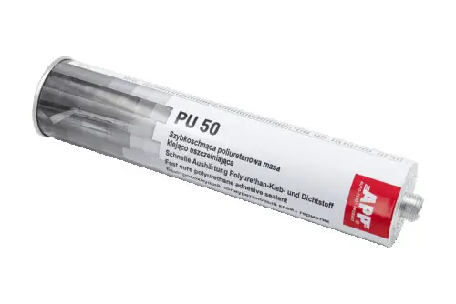 Герметик поліуретановий APP PU-50 для будівництва та авто 310 мл Білий Герметик поліуретановий APP PU-50 для будівництва та авто 310 мл Білий