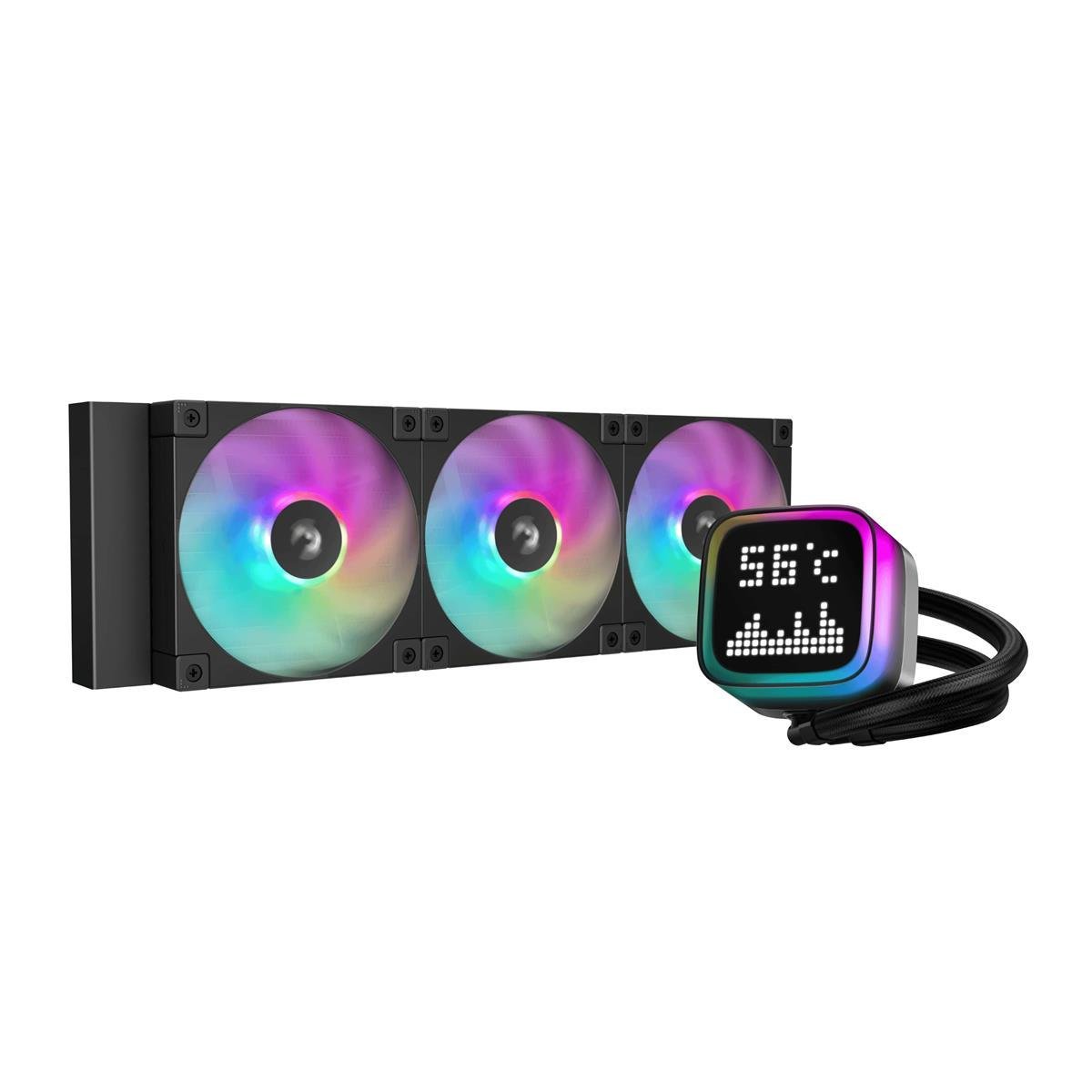 Система водяного охолодження DeepCool LP360 ARGB Black (R-LP360-BKMSNC-G-1)