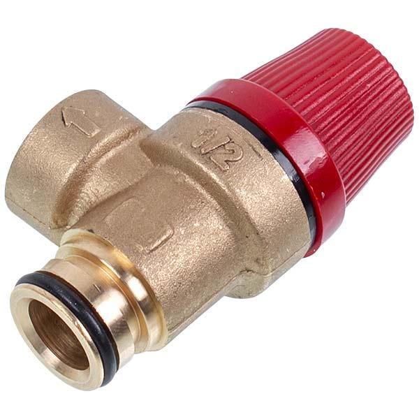 Предохранительный клапан для газового котла Ariston 65103222 3 бар латунь 1/2" (00000050577)
