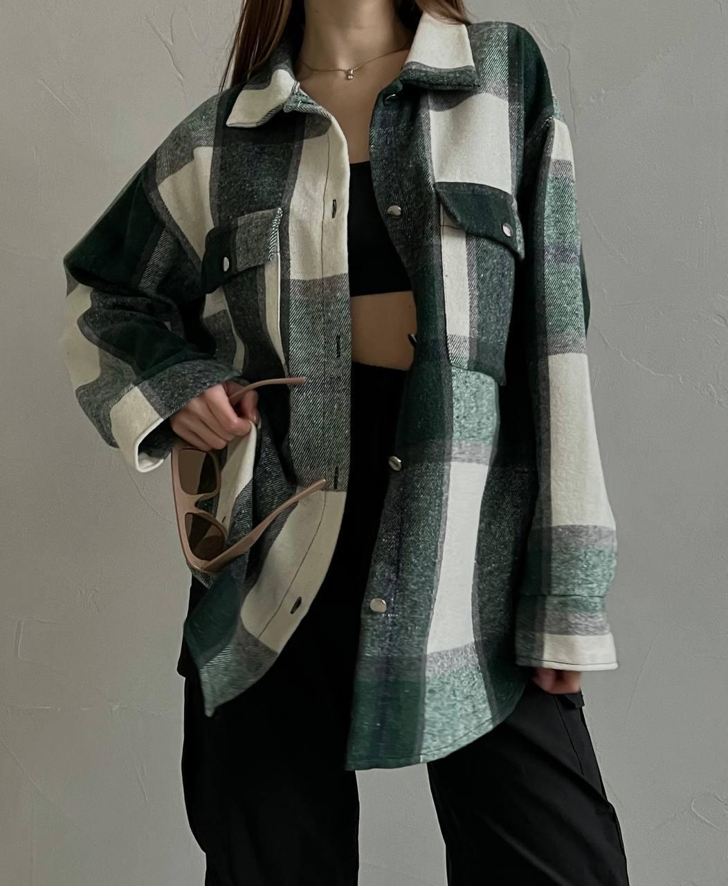 Рубашка женская байковая р. 42/46 Зеленый (c1526-1301-1) Рубашка женская байковая р. 42/46 Зеленый (c1526-1301-1)