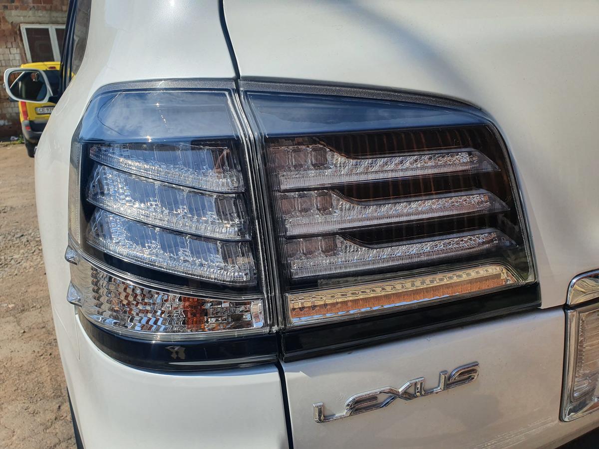 Задні стопи 2012-2015 1234 Upgrade для Lexus LX570/450d різні матеріали Чорний - фото 2 Задні стопи 2012-2015 1234 Upgrade для Lexus LX570/450d різні матеріали Чорний - фото 2