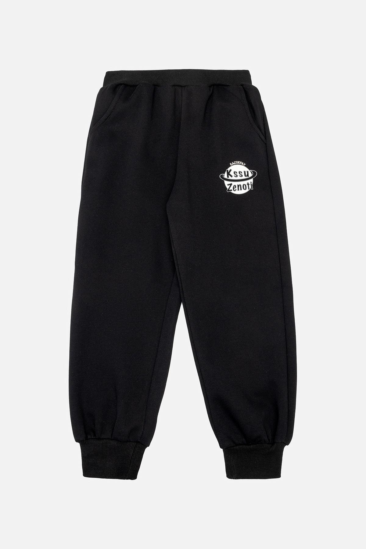 Брюки спортивные для девочки 110 см Черный (SKT000986925)