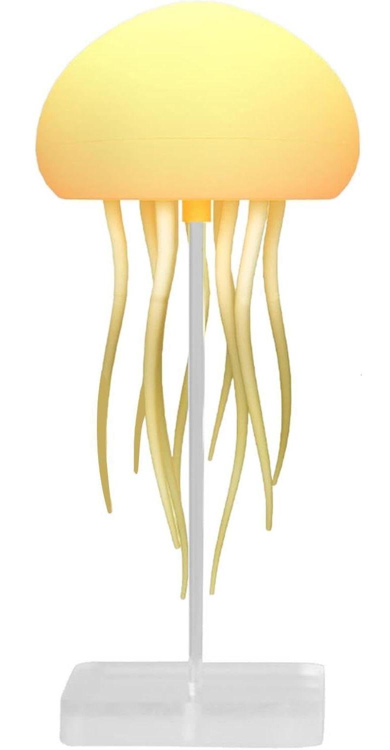 Ночник 3D на аккумуляторе Медуза с голосовым управлением (448-4)