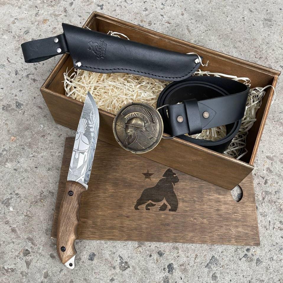 Набор подарочный для мужчин Gorillas Accessories Центурион ручная работа