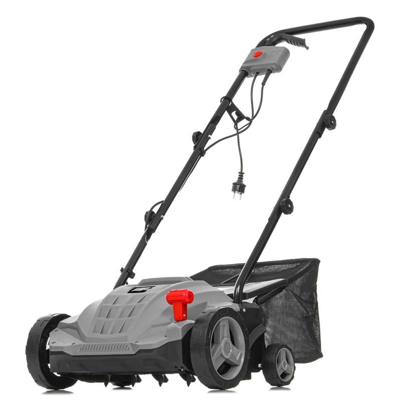 Аэратор скарификатор Lehmann ALYSSUM электрический для газона 220В 32 см корзина 30 л 2,5 кВт