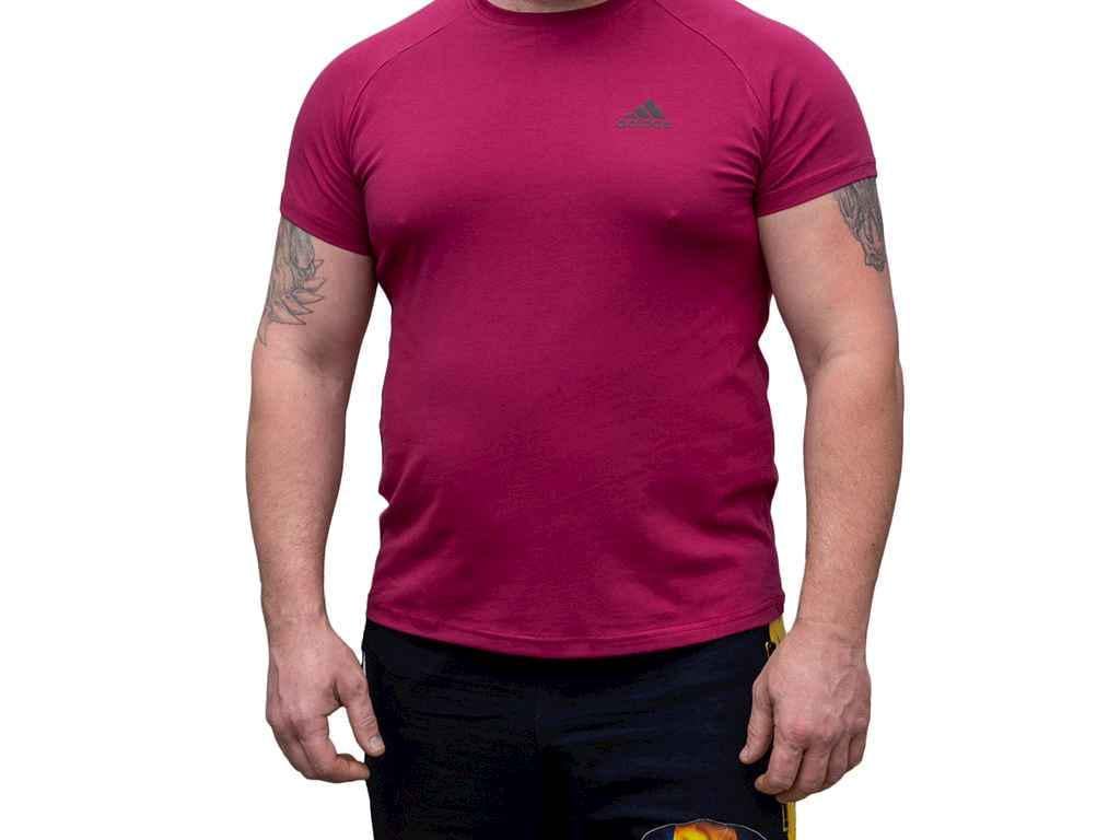 Футболка мужская SHOVKUN 2XL Бордовый (21642974)