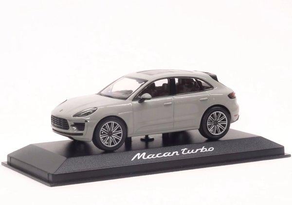 Модель автомобиля 1:43 Porsche Macan Turbo gen.2 Chalk Grey (WAP0206020J)