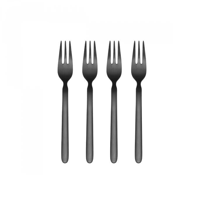Набор вилок для торта Blomus Stella 4 пр. Черный Набор вилок для торта Blomus Stella 4 пр. Черный