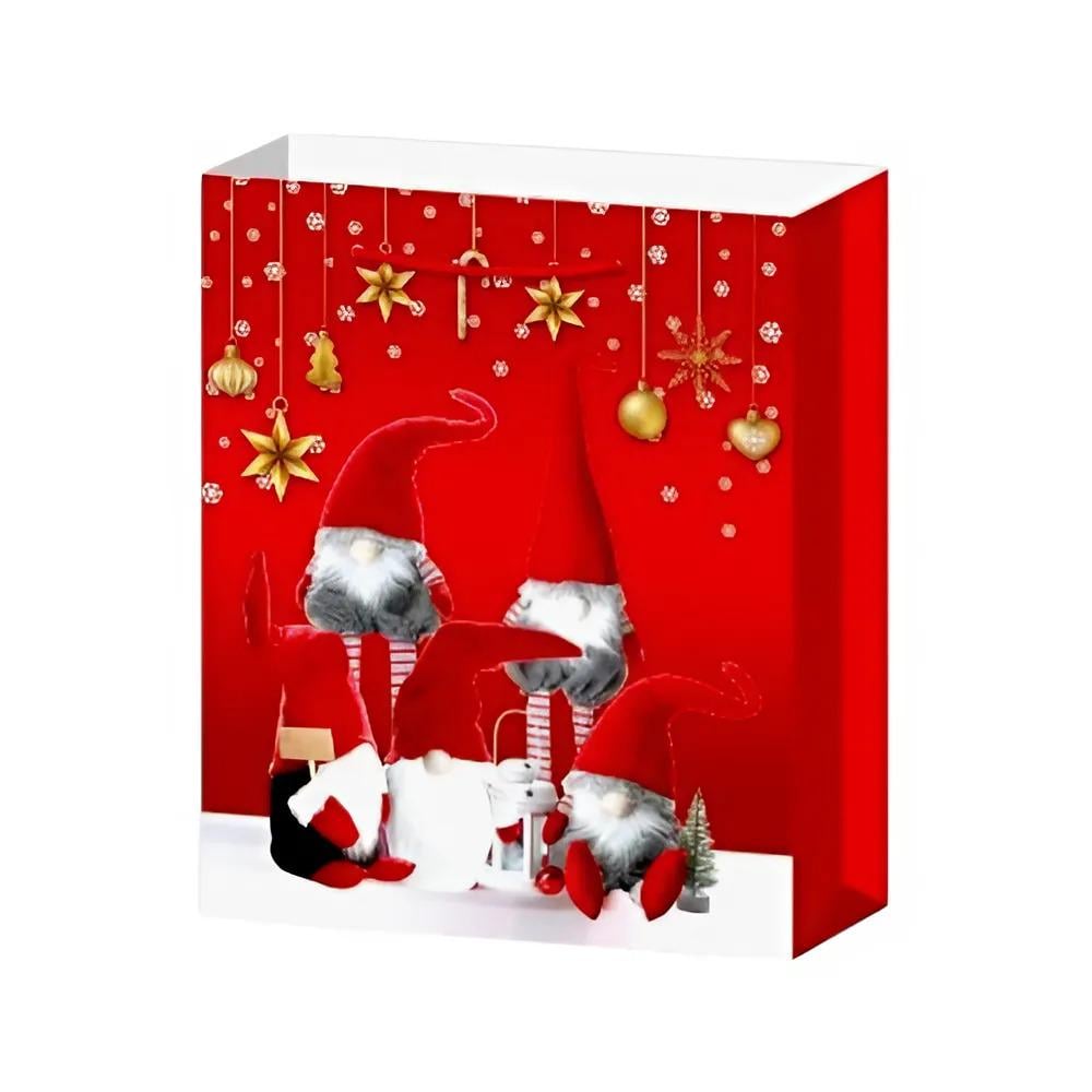 Подарочный пакет R96601-M Gnome 3D Stenson бумажный 26х32х10 см (351e92d3)