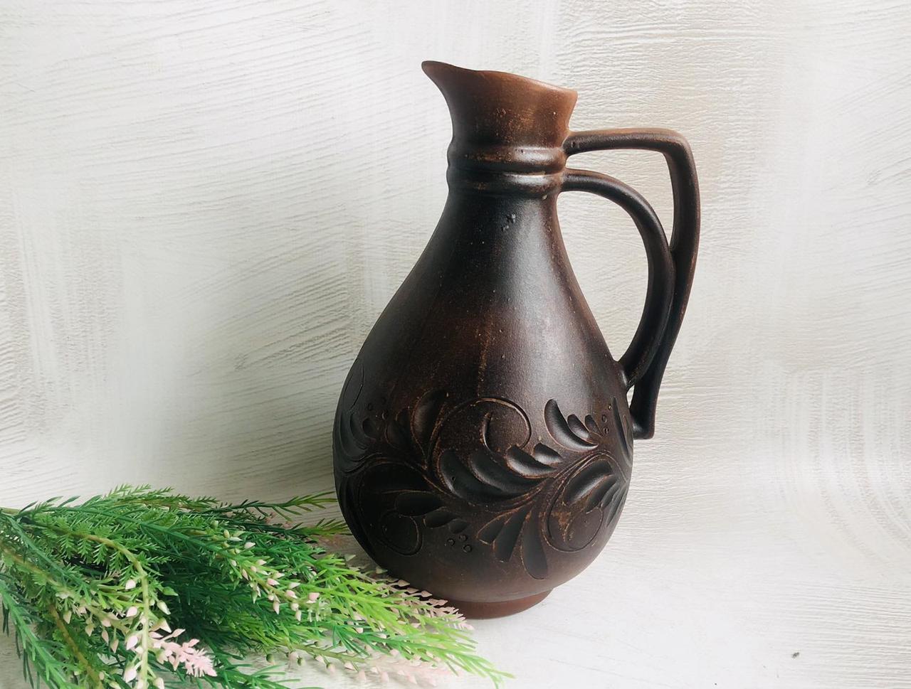 Кувшин глиняный 1,5 л (762918703) - фото 2