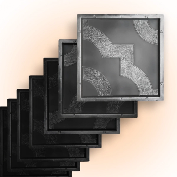 Форми для тротуарної плитки Верес-2007 Мартин 300х300 мм 25 шт. (1010625-3184) - фото 1 Форми для тротуарної плитки Верес-2007 Мартин 300х300 мм 25 шт. (1010625-3184) - фото 1