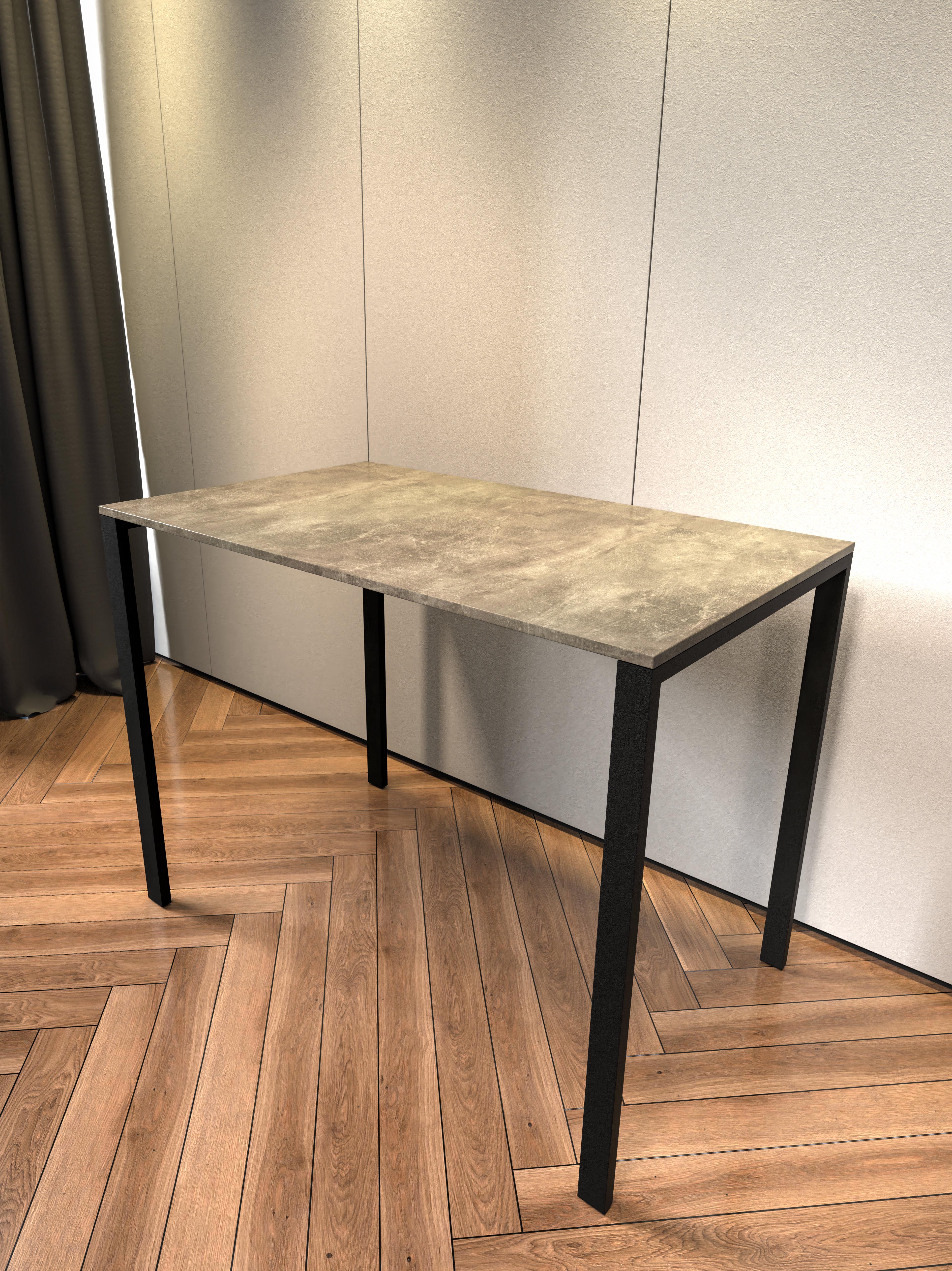 Ножки опоры для стола металлические 500x735 мм профиль 40x20 мм 2 шт. - фото 3