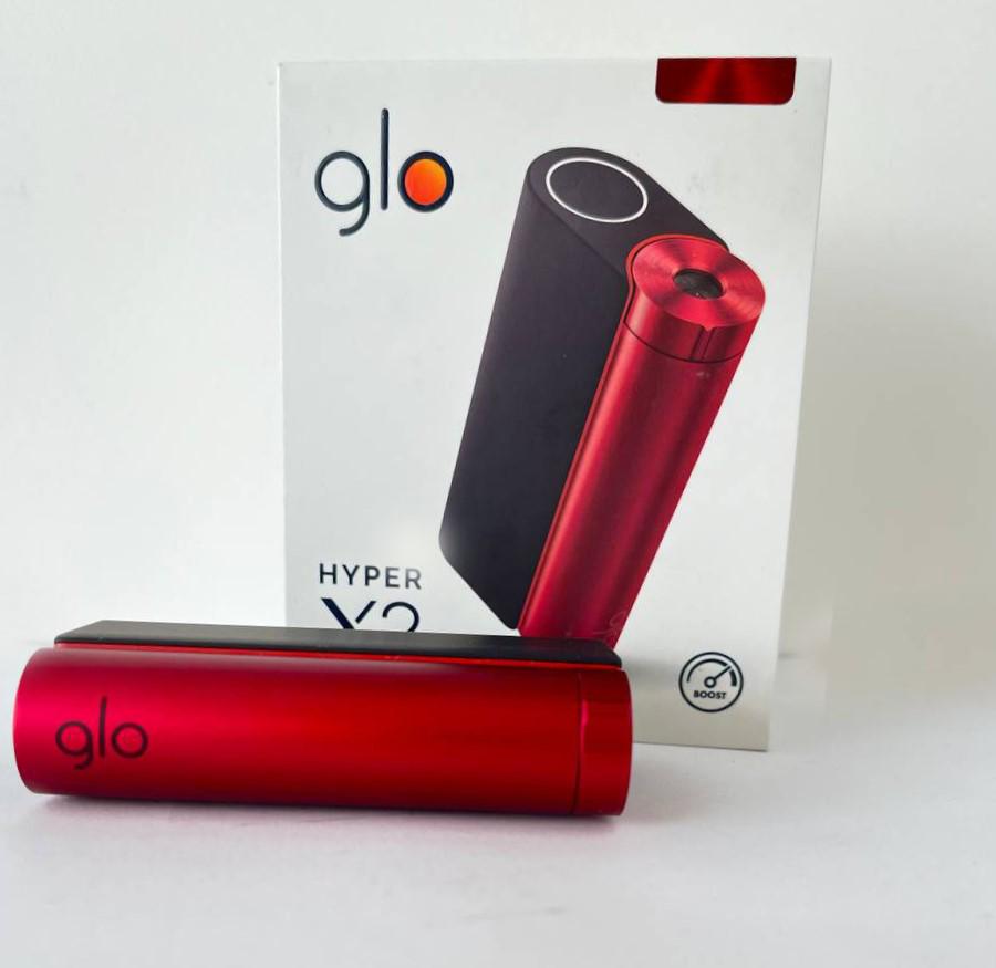 Система нагрівання тютюну GLO Hyper X2 Black/Red (00001) - фото 3