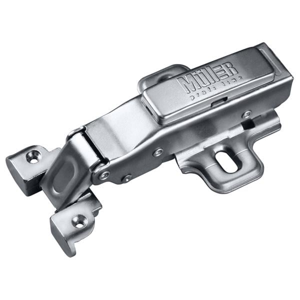 Петля Muller накладная 95° с доводчиком для алюминиевого профиля Clip-On