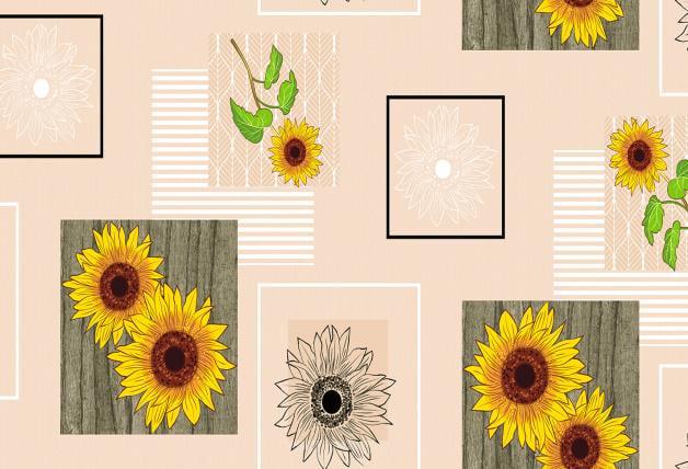 Скатертина HomeStar F09 ПВХ рулон 1,37х2,5 м (А0054604)