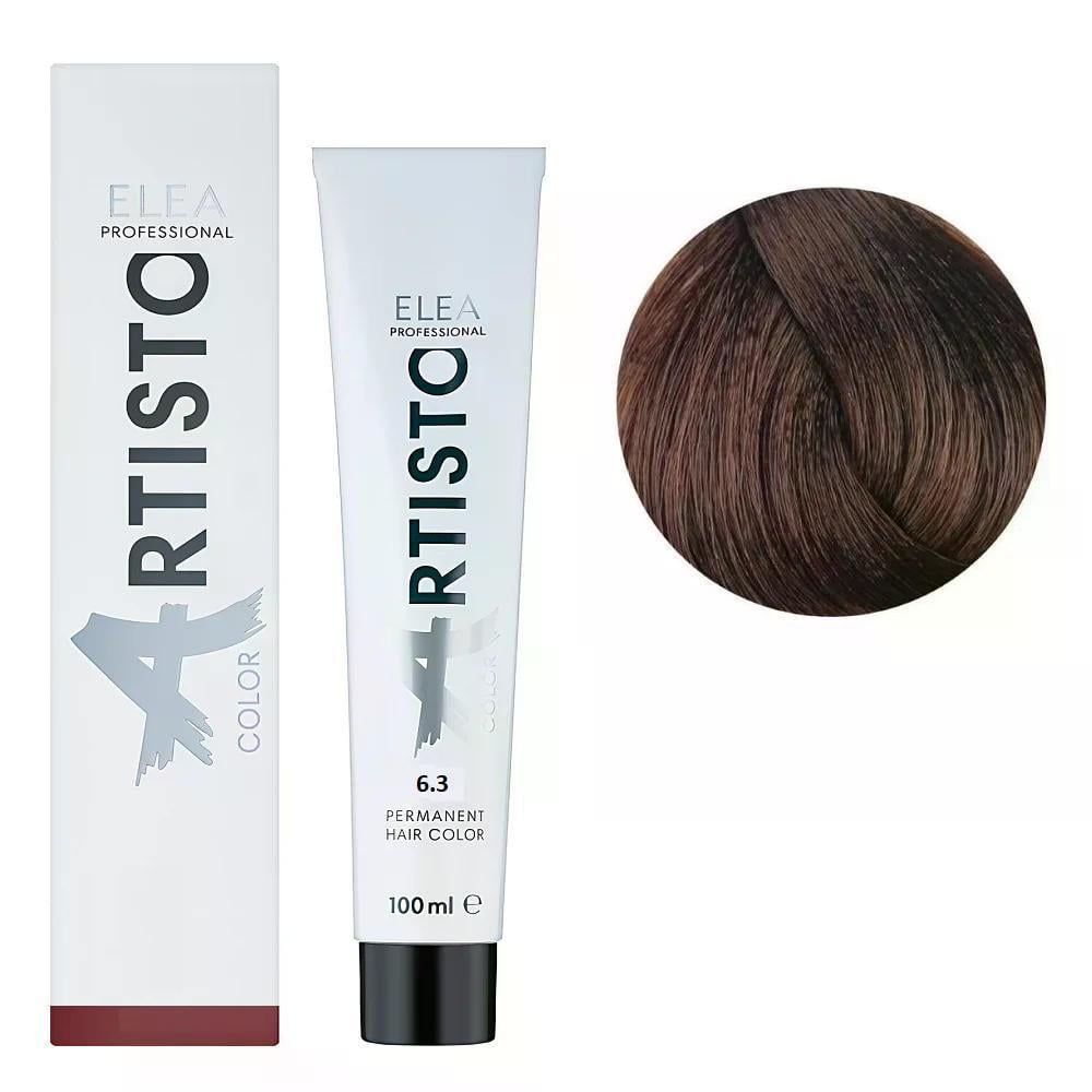 Крем-краска для волос Elea Professional Artisto Color 6.3 Темно-русый золотистый 100 мл