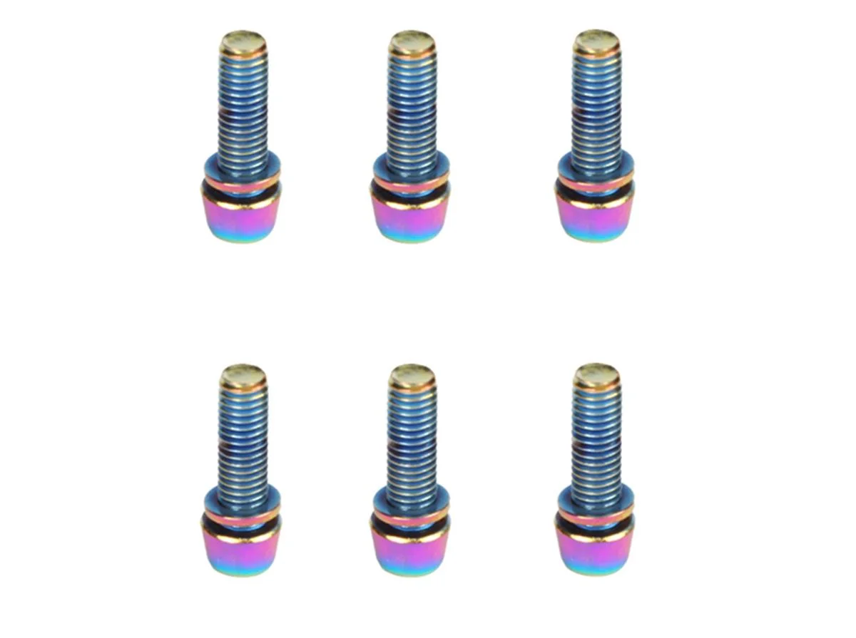 Комплект болтов фиксации запчастей и аксессуаров для велосипеда KRSEC TK-02 Разноцветный (KRSEC-TK02-3430) - фото 1 Комплект болтов фиксации запчастей и аксессуаров для велосипеда KRSEC TK-02 Разноцветный (KRSEC-TK02-3430) - фото 1