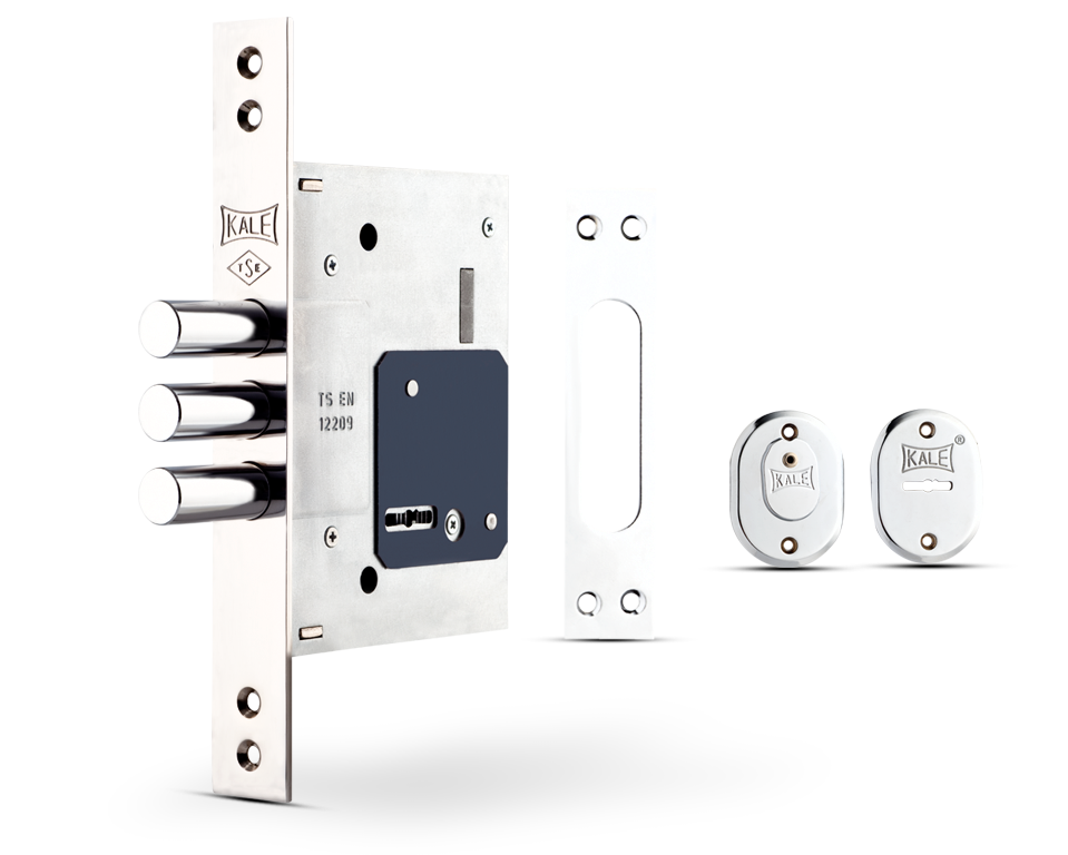 Замок врізний Kale 257 L додатковий сувальдний 5 кл. (257L0000002)