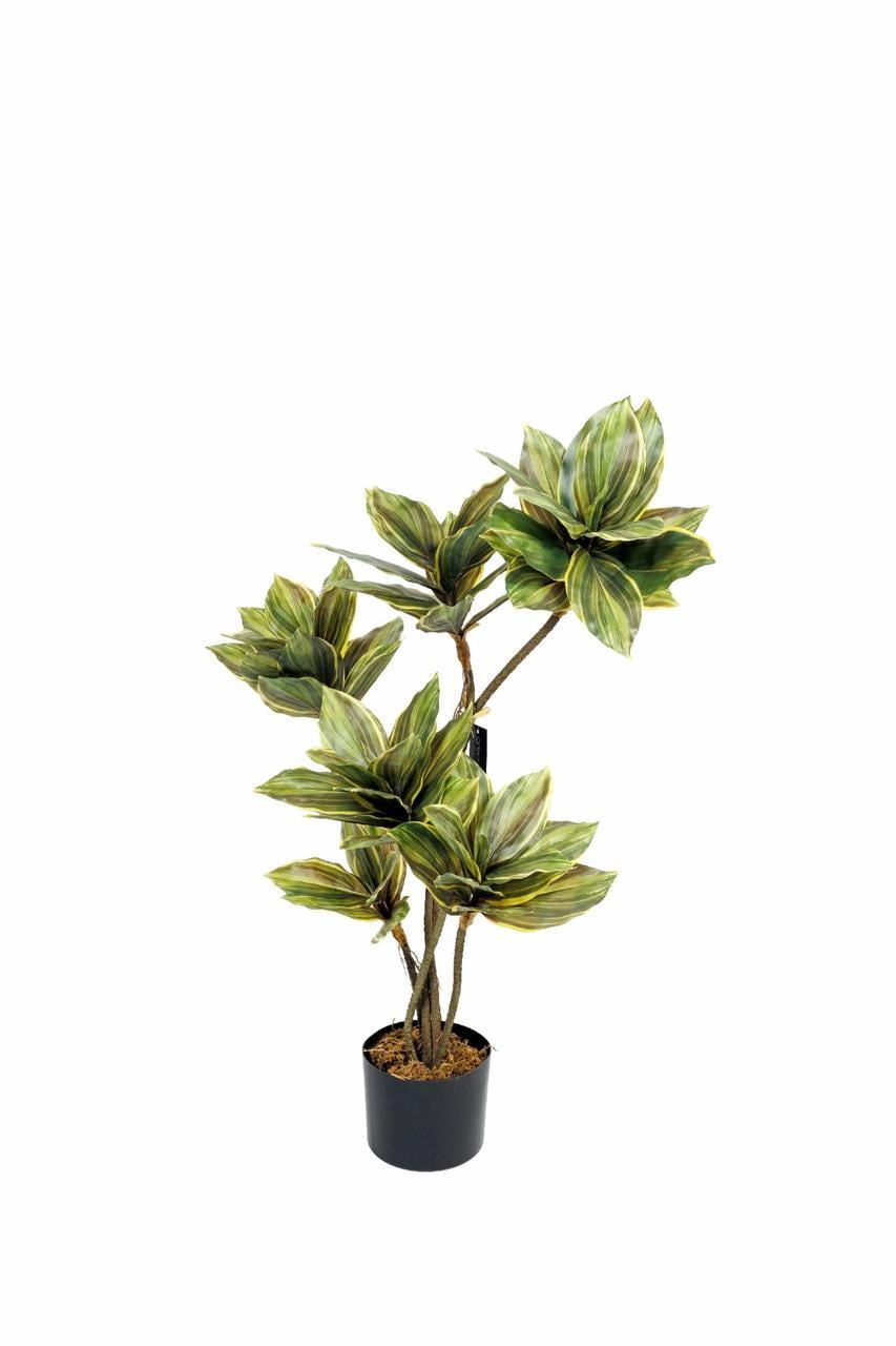 Искусственное растение Greenflowers Драцена зеленый цветок тропическое растение для офиса сада дома 90 см