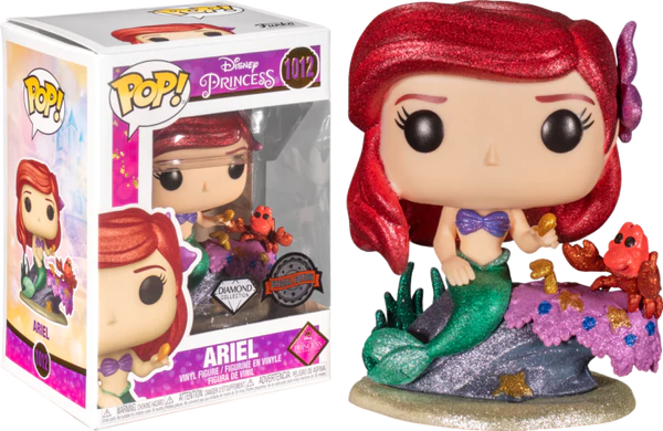 Фігурка Funko Pop Disney Princesss Ariel 10 см (cartoon DP A SP 1012) - фото 2