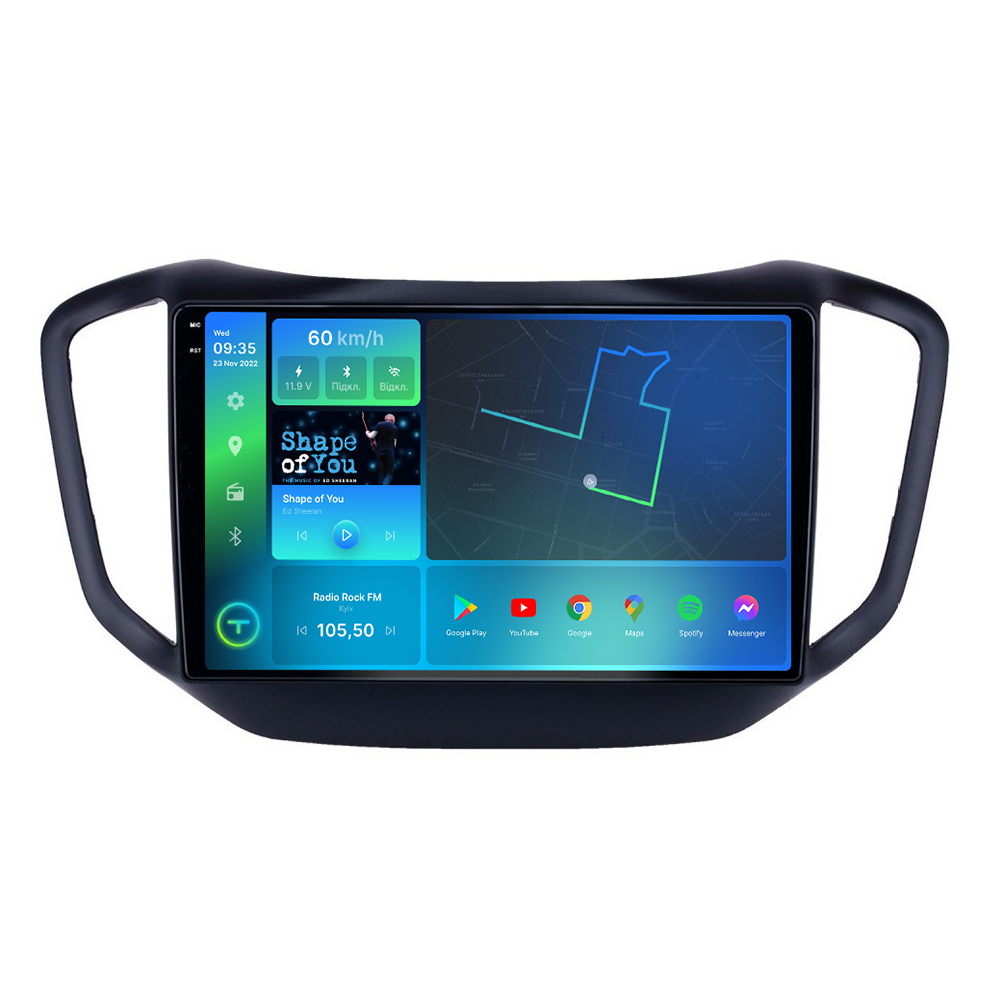 Автомагнитола штатная Torssen 2K F106128 для Chery Tiggo 5 2014- г. 4G/Carplay/DSP 6/128 GB 10" (202300489)