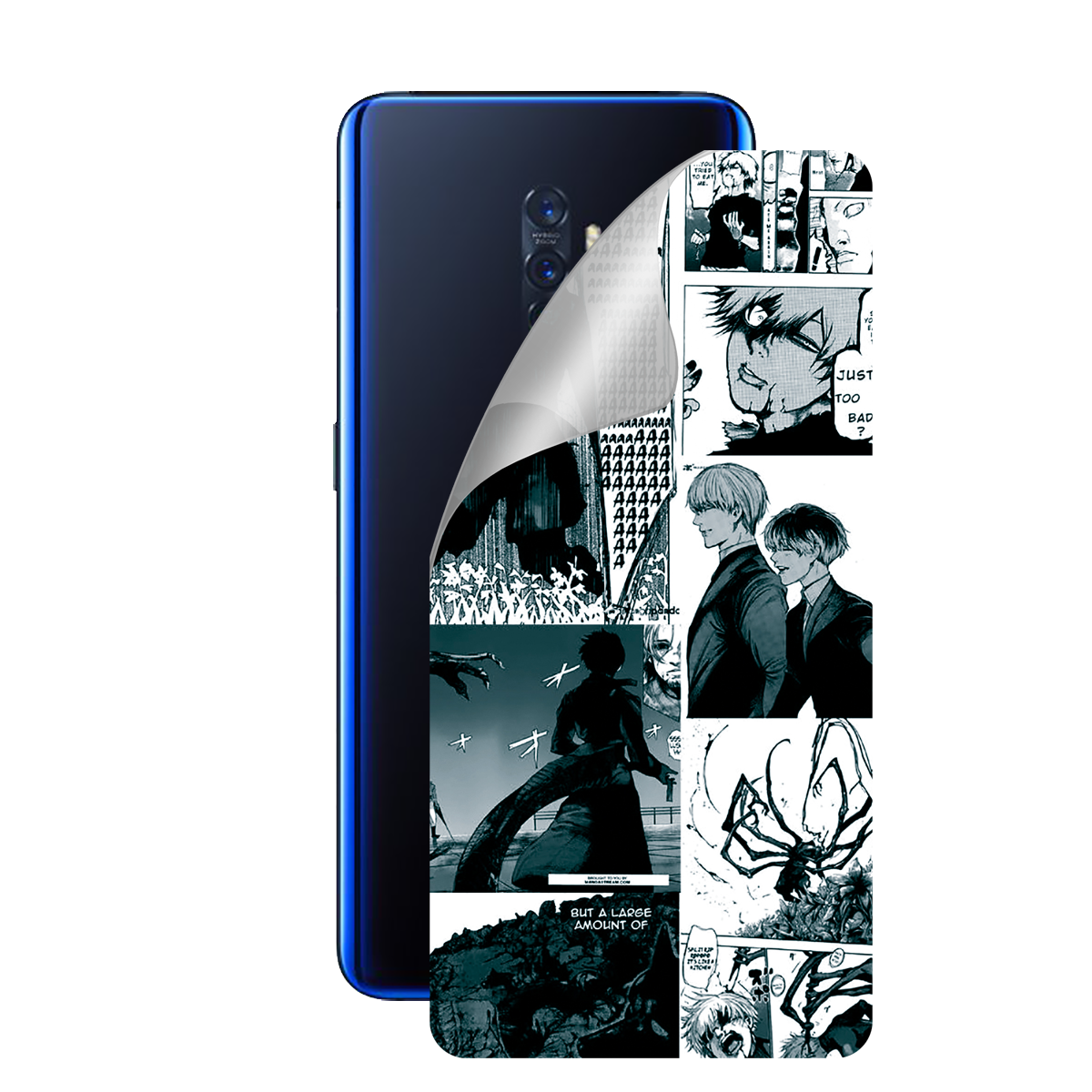 Полиуретановая пленка для Oppo Reno 5G серии Print Armor