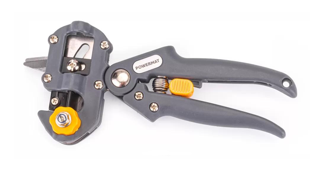 Секатор для щеплення Powermat PM-SDO-310BT 2508099020 із лезами Sk-5 змінні матриці Омега/V/U