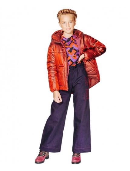 Куртка демисезонная для девочки Lukas 140 см Красный (0303/140) - фото 4 Куртка демисезонная для девочки Lukas 140 см Красный (0303/140) - фото 4