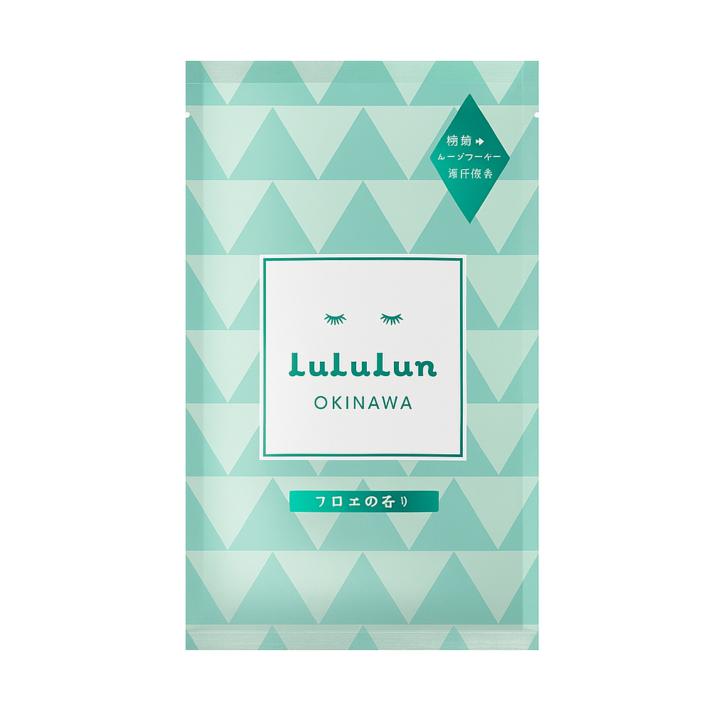 Маска для обличчя LuLuLun Premium Okinawa Aloe заспокійлива з екстрактом алое (28532859)