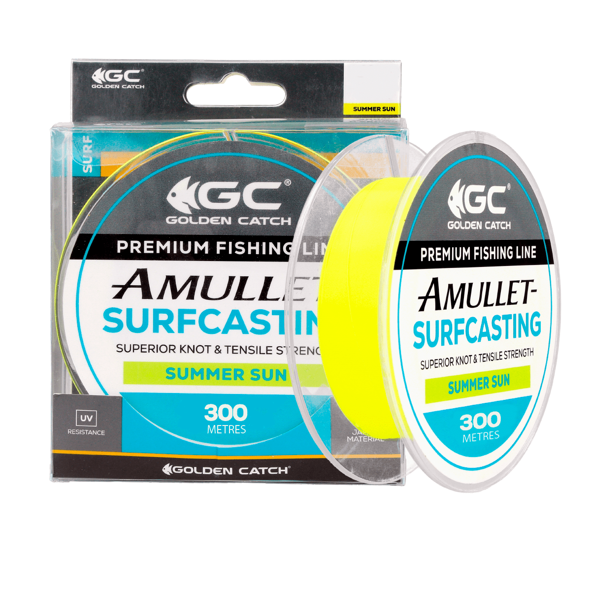 Волосінь Golden Catch Amullet Surfcasting 300 м 0,410 мм Summer Sun (1913297479)