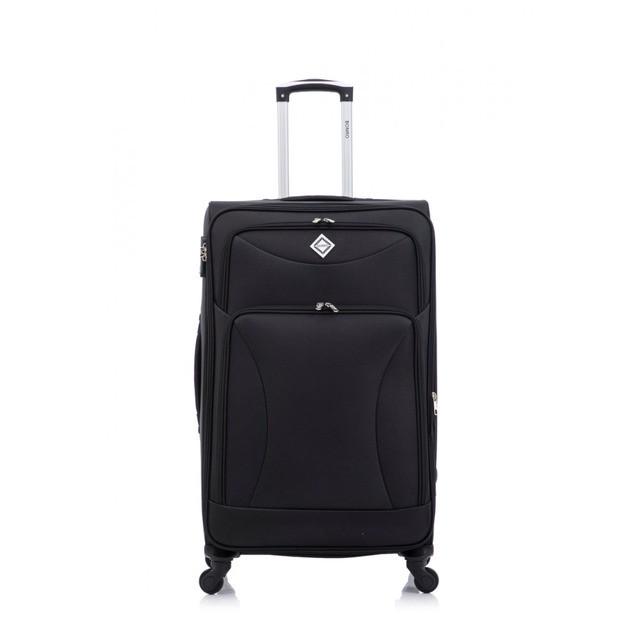 Валіза Bonro Tourist 4 колеса велика Чорний (2761308521) - фото 2 Валіза Bonro Tourist 4 колеса велика Чорний (2761308521) - фото 2