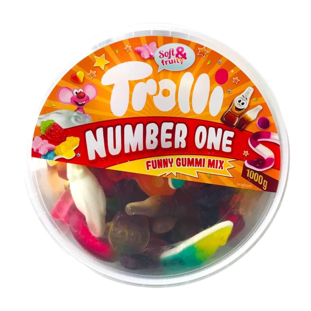 Мармелад жувальний Trolli Number One Асорті 1 кг (00000006689)