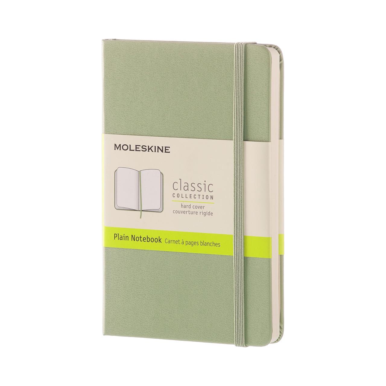 Блокнот Moleskine Classic мятный карманный 192 страницы нелинованный 9х14 см (8051272893663)