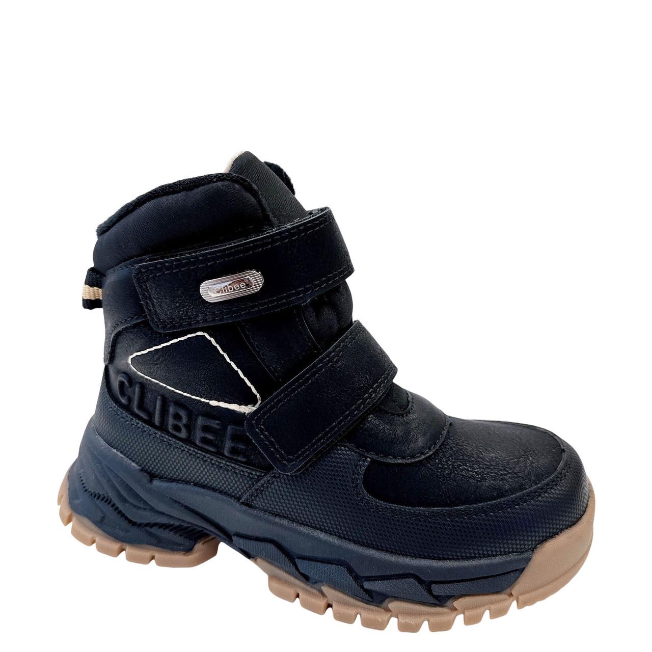 Черевики зимові для хлопчиків Clibee HB557-8/32 р. 32 Чорний Черевики зимові для хлопчиків Clibee HB557-8/32 р. 32 Чорний