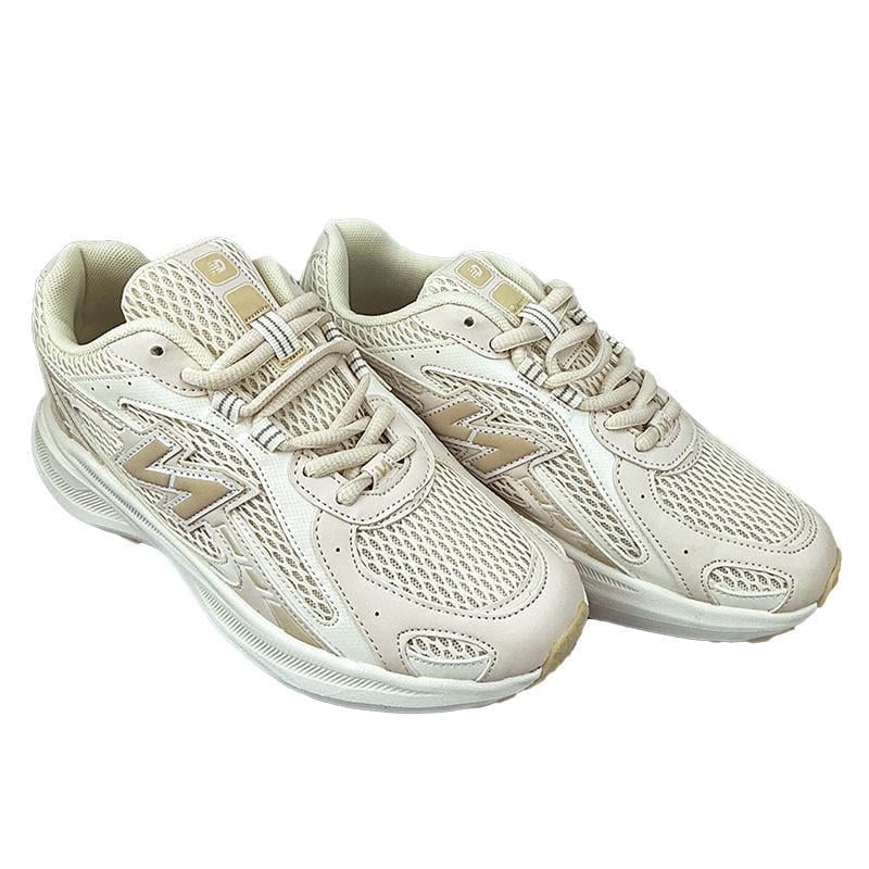 Кроссовки женские 204 сетка 10514-14 p. 40 25,5 см Бежевый