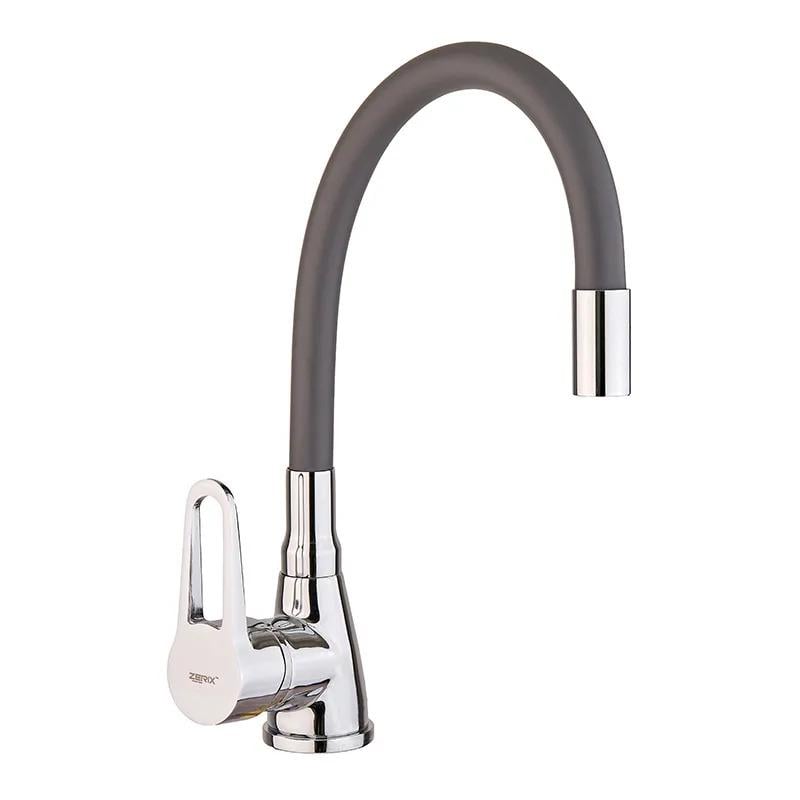 Смеситель для кухни Zerix SOP7 045 Reflector Grey (ZX4651) Смеситель для кухни Zerix SOP7 045 Reflector Grey (ZX4651)