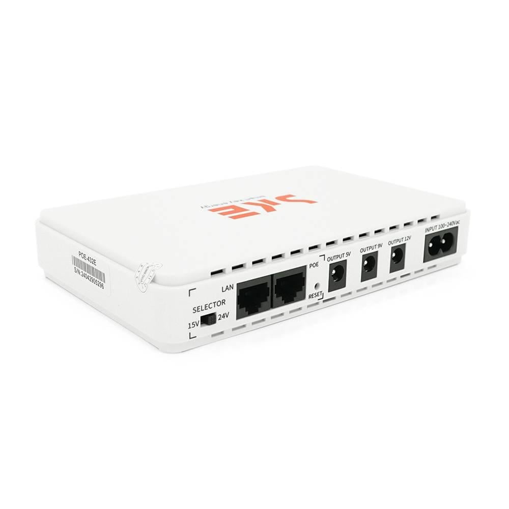 Джерело безперебійного живлення для роутерів/комутаторів/PON/POE-432E 5/9/12V 1A 4x2200MAh BOX 160х28х105 мм