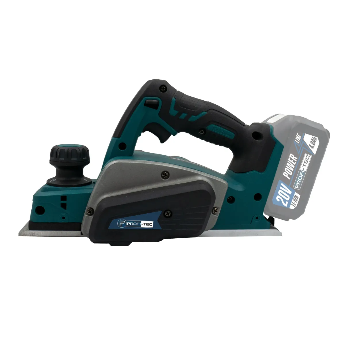 Рубанок аккумуляторный 20V PROFI-TEC PCP8220BL без аккумуляторов и зарядного устройства (006287) - фото 3